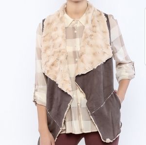 Onetheland  vegan suede vest